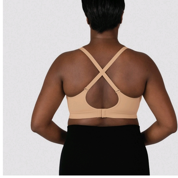 💎 NWT Bravado Basics Nude Comfort Nursing Bra in size XXL - Picture 3 of 10